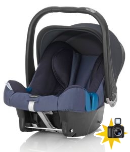Детское автокресло Romer Baby-safe plus II.  Расцветки: Trendline, Highline, Bellybutton 
