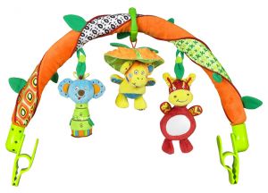 Перекладина с игрушками